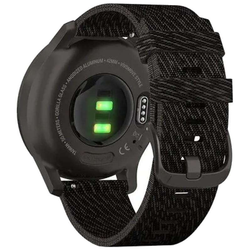 Acheter Garmin Vivomove Style GPS Noir avec Bracelet en Nylon