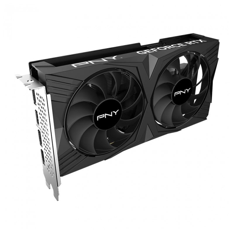 PNY GeForce RTX 4060 VERTO Dual Fan DLSS 3 NVIDIA 8GB GDDR6 Preto - Placa gráfica - Item1