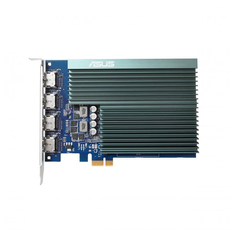 ASUS GeForce GT 730-4H-SL-2GD5 2 GB GDDR5 vue du diffuseur