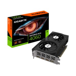 Gigabyte GeForce RTX 4060 WINDFORCE OC 8G 8 GB GDDR6 Noir - Carte graphique