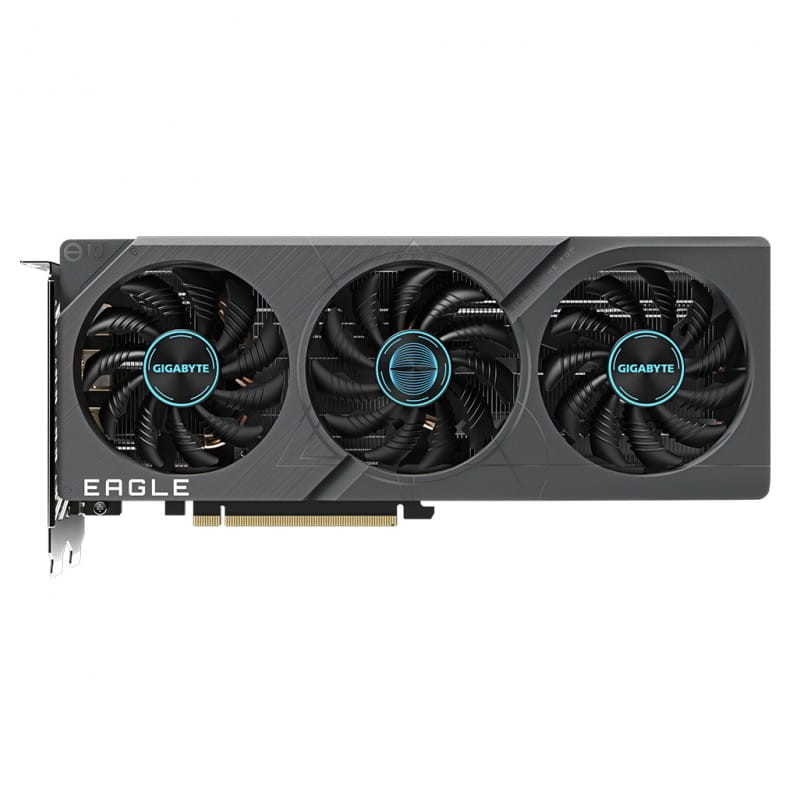 Gigabyte GeForce RTX 4060 Ti EAGLE OC 8G GDDR6 Negro – Tarjeta Gráfica - Ítem1