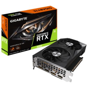 Gigabyte GeForce RTX 3060 Windforce OC 12GB Negro - Tarjeta gráfica