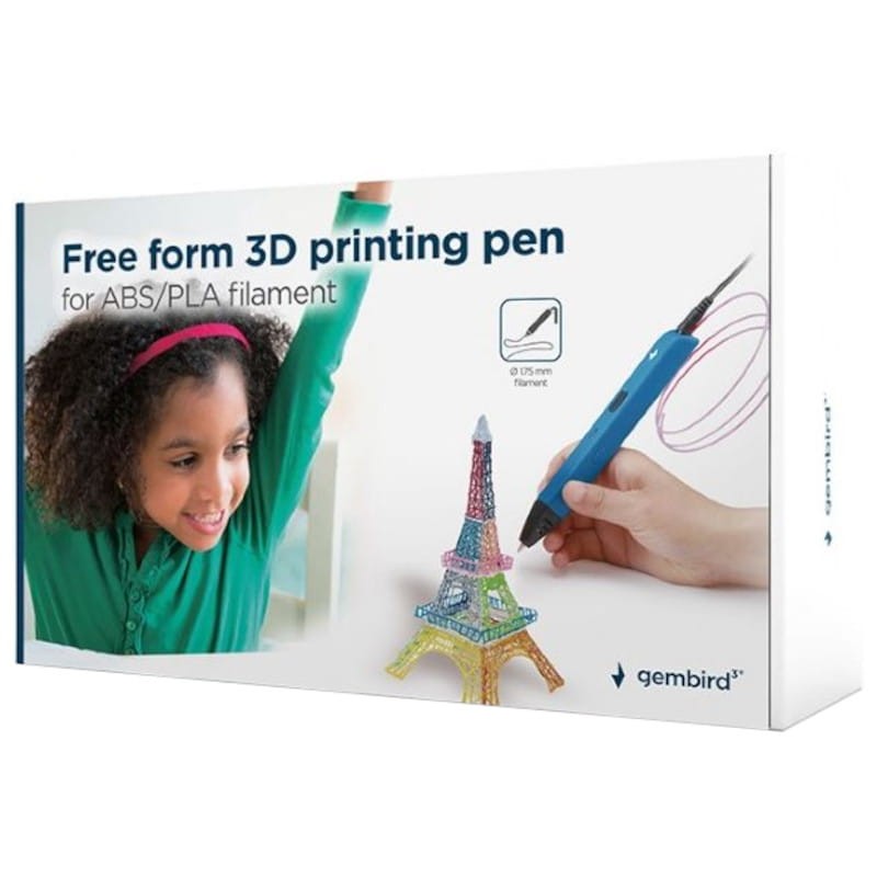 Gembird 3DP-PEN-01 Stylo 3D ABS PLA Bleu - Ítem4