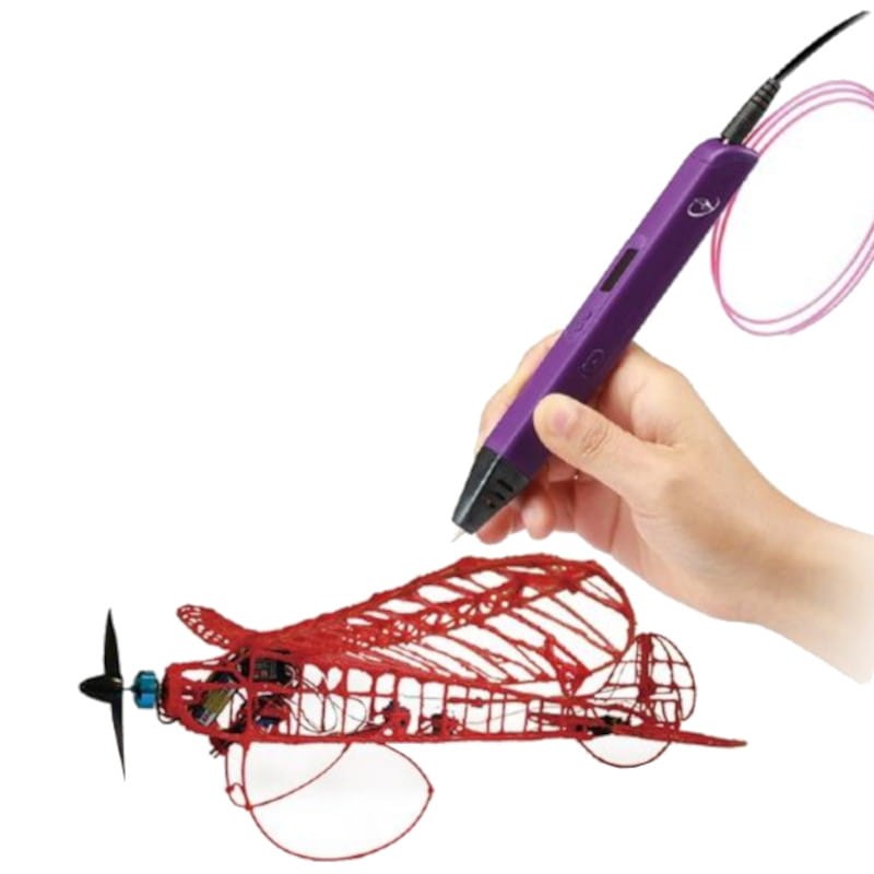 Gembird 3DP-PEND-01 Lápiz 3D Pantalla OLED ABS/PLA Púrpura - Ítem3