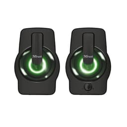 Trust Gemi 6 W Negro - Altavoces PC iluminados en verde