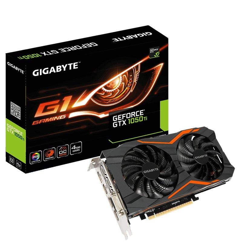 Gigabyte GeForce GTX 1050 G1 GAMING 4GB GDDR5