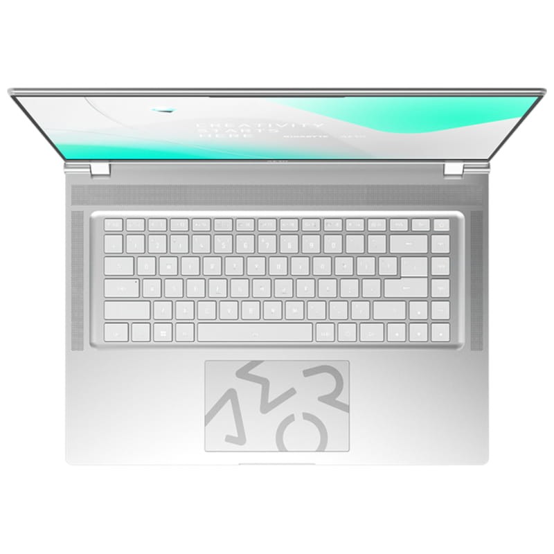 Gigabyte AERO BKF-73ES994SO Intel Core i7-13700H/16Go/1To/RTX4060/W11 Argent - Ordinateur portable Gaming 16