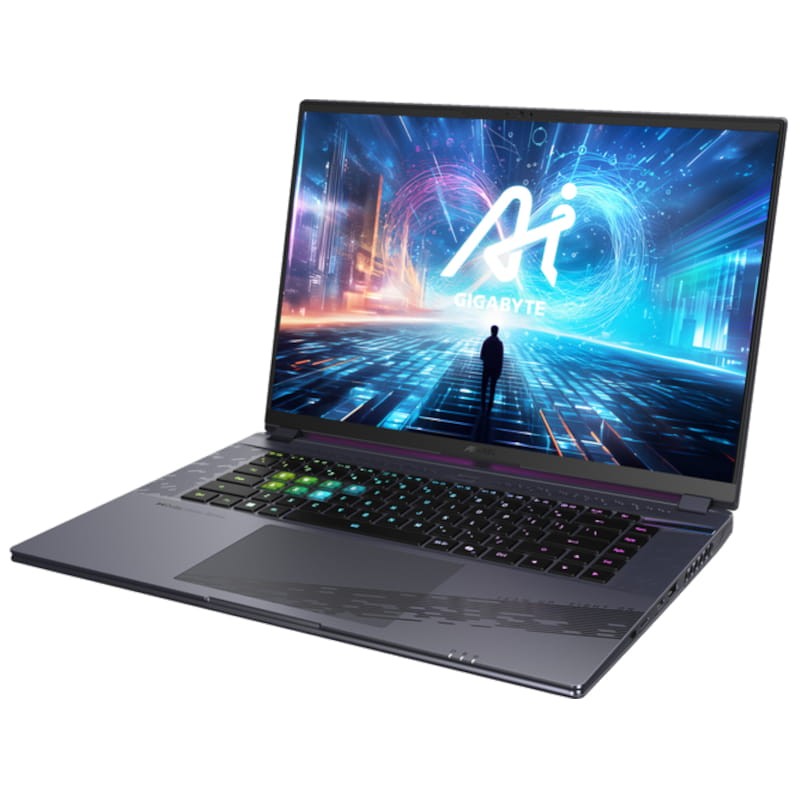 Gigabyte AORUS 16X 9SG-43ESC64SH Intel Core I7-13650HX/32GB/1TB/RTX4070/W11 Negro - Portátil Gaming 16