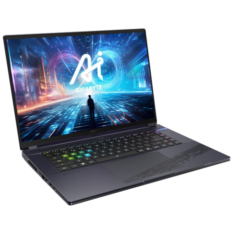 Gigabyte AORUS 16X 9SG-43ESC64SH Intel Core I7-13650HX/32GB/1TB/RTX4070/W11 Negro - Portátil Gaming 16