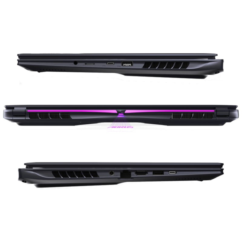 Gigabyte AORUS 16X 9SG-43ESC64SH Intel Core I7-13650HX/32GB/1TB/RTX4070/W11 Negro - Portátil Gaming 16