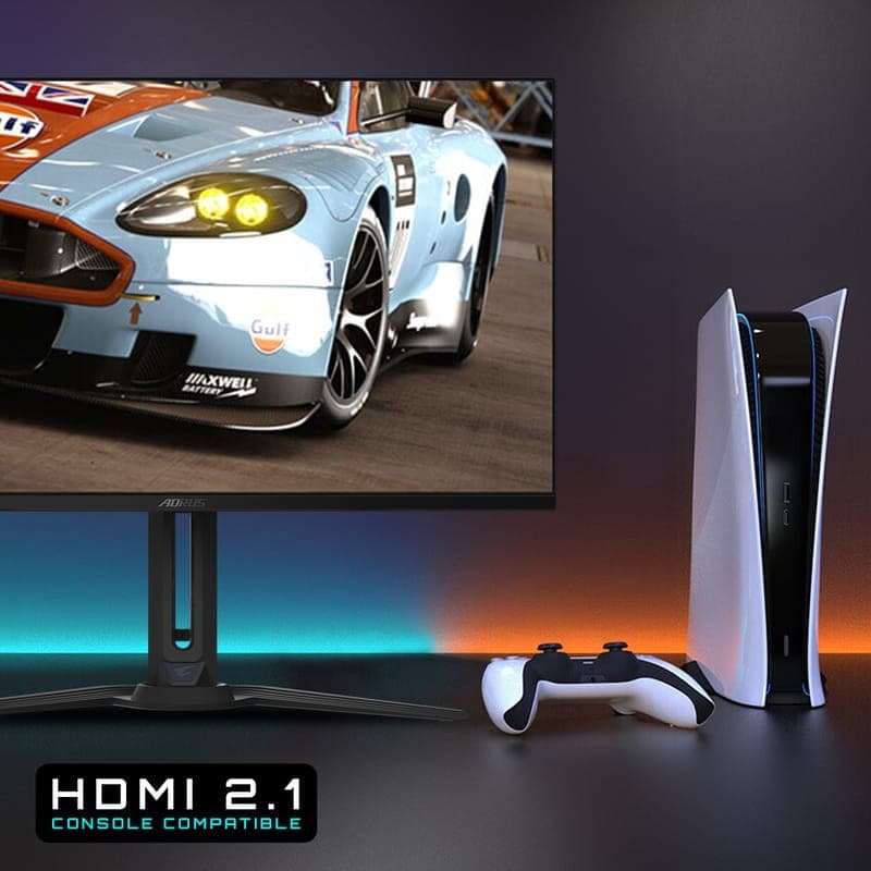 Monitor Gigabyte AORUS FO32U 31.5 4K UHD Negro con conexión HDMI 2.1