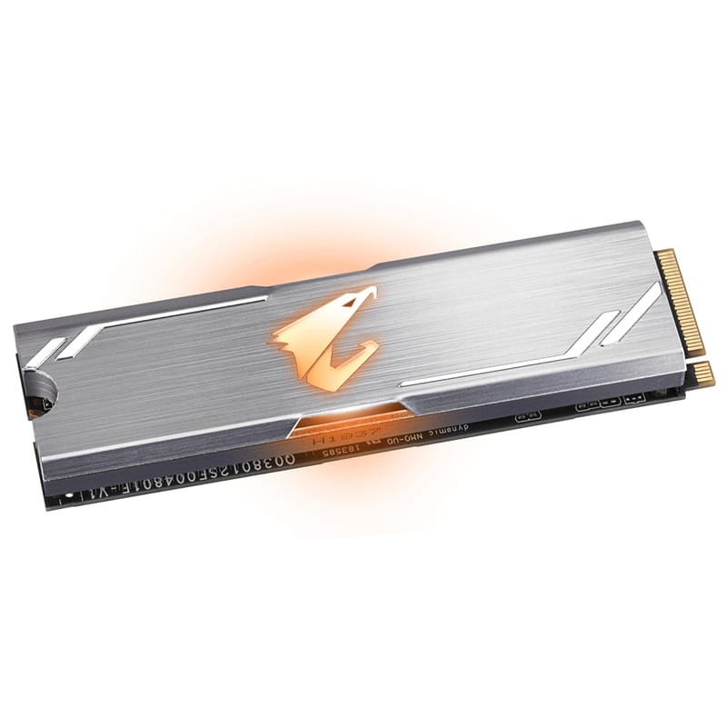 Gigabyte Aorus RGB M.2 256 GB PCI Express 3.0 3D TLC NVMe Preto, cinzento - Unidade de disco rígido SSD - Item