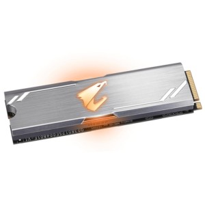 Gigabyte Aorus RGB M.2 256 GB PCI Express 3.0 3D TLC NVMe Negro, Gris - Disco duro SSD