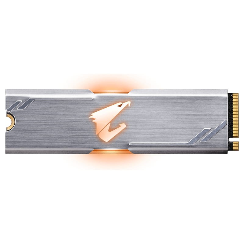 Gigabyte Aorus RGB M.2 256 GB PCI Express 3.0 3D TLC NVMe Preto, cinzento - Unidade de disco rígido SSD - Item1
