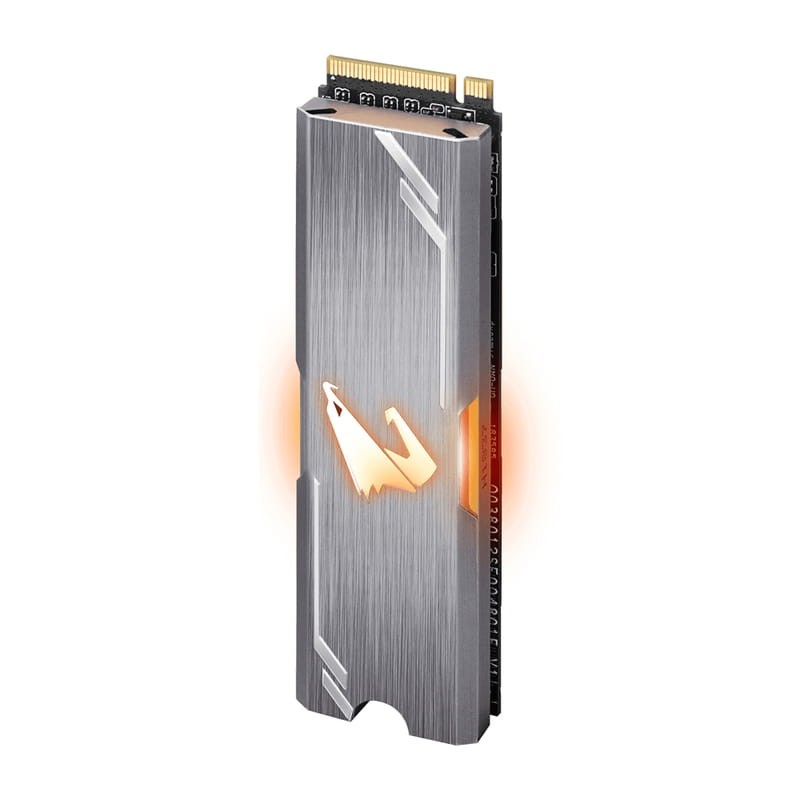 Gigabyte Aorus RGB M.2 256 GB PCI Express 3.0 3D TLC NVMe Preto, cinzento - Unidade de disco rígido SSD - Item2