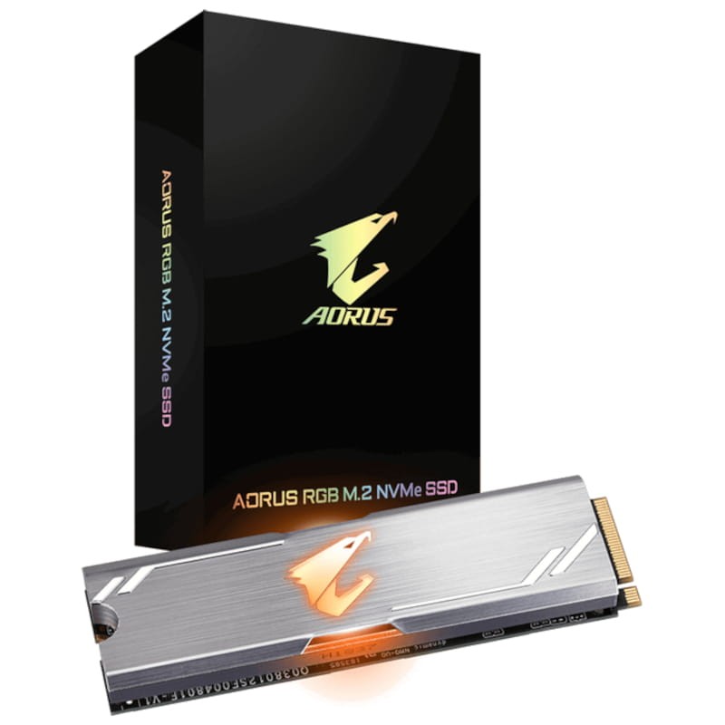 Gigabyte Aorus RGB M.2 256 GB PCI Express 3.0 3D TLC NVMe Preto, cinzento - Unidade de disco rígido SSD - Item4