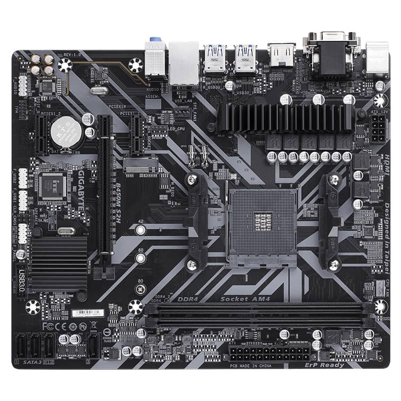 Gigabyte B450M S2H (rev. 1.0) AM4 - Item1