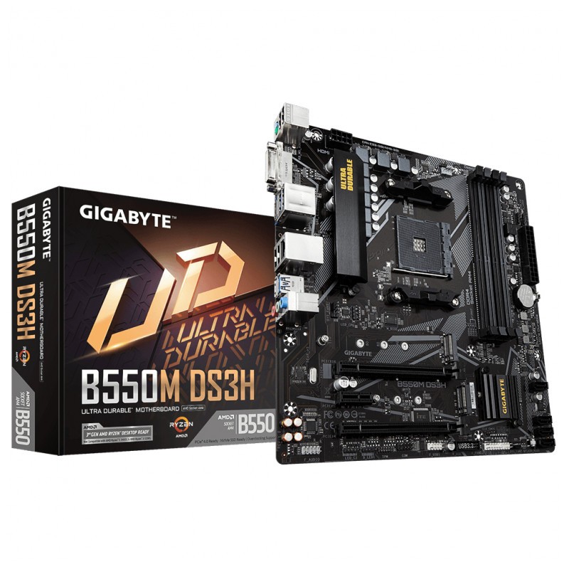 Gigabyte B550M DS3H AMD B550 Zócalo AM4 micro ATX - Ítem