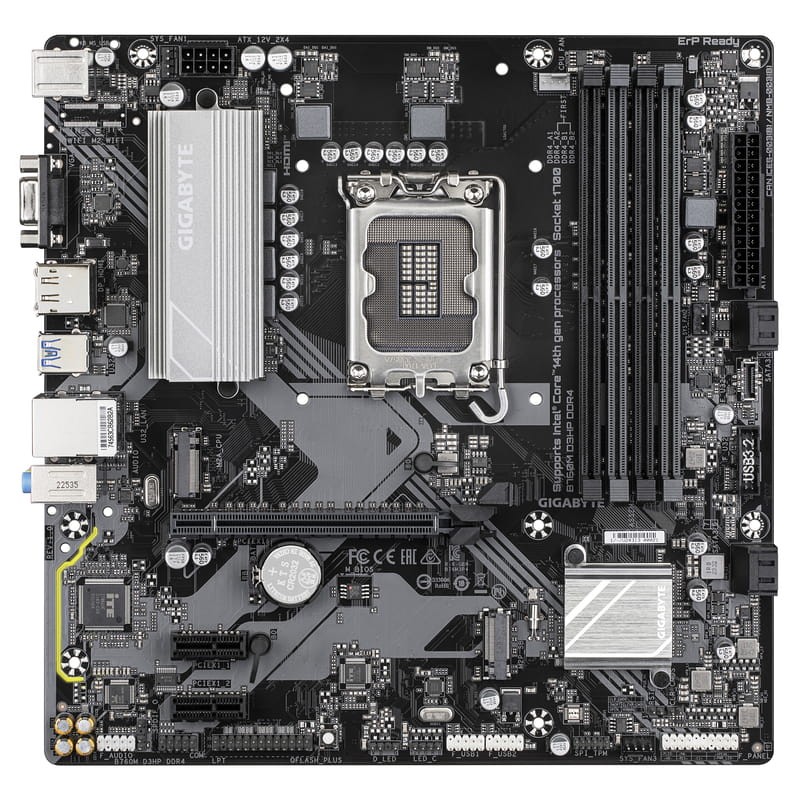 Gigabyte B760M D3HP DDR4 B760 LGA 1700 micro ATX - Placa-mãe - Item1