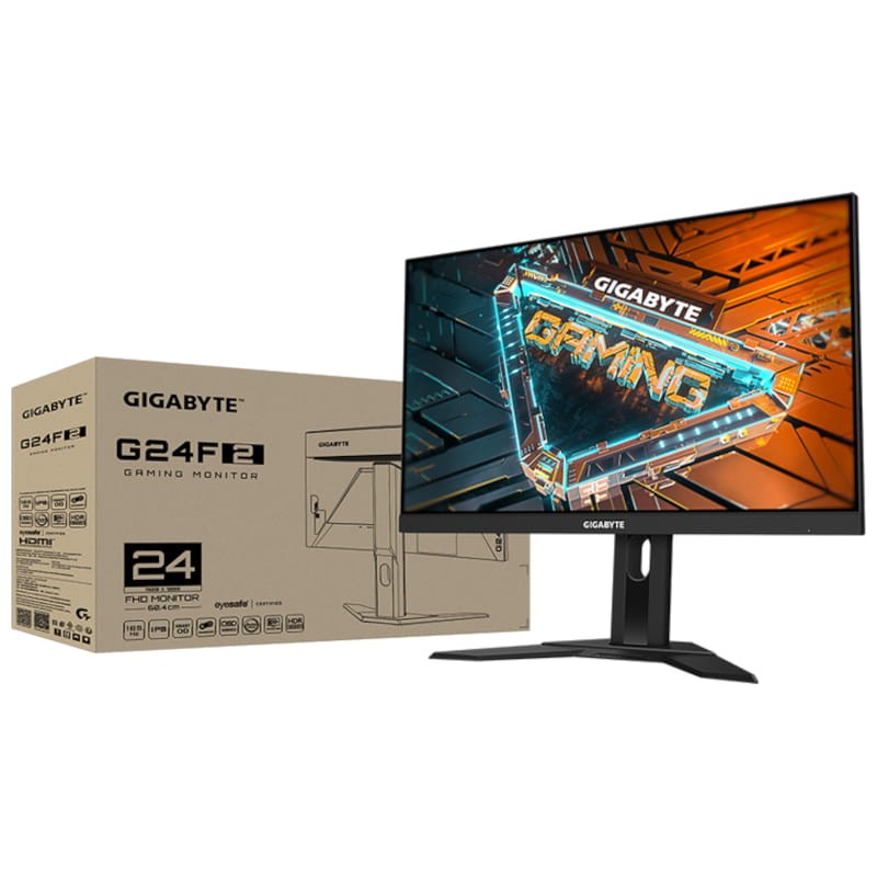 Gigabyte G24F 2 23.8 FullHD IPS 180 Hz Negro - Monitor PC - Ítem7