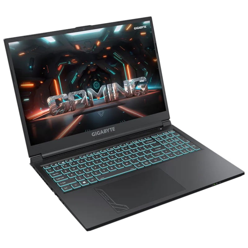 Gigabyte G6 KF-H3ES853SD Intel Core i7-13620H/16Go/512Go/RTX4060 Noir - Ordinateur portable Gaming 16