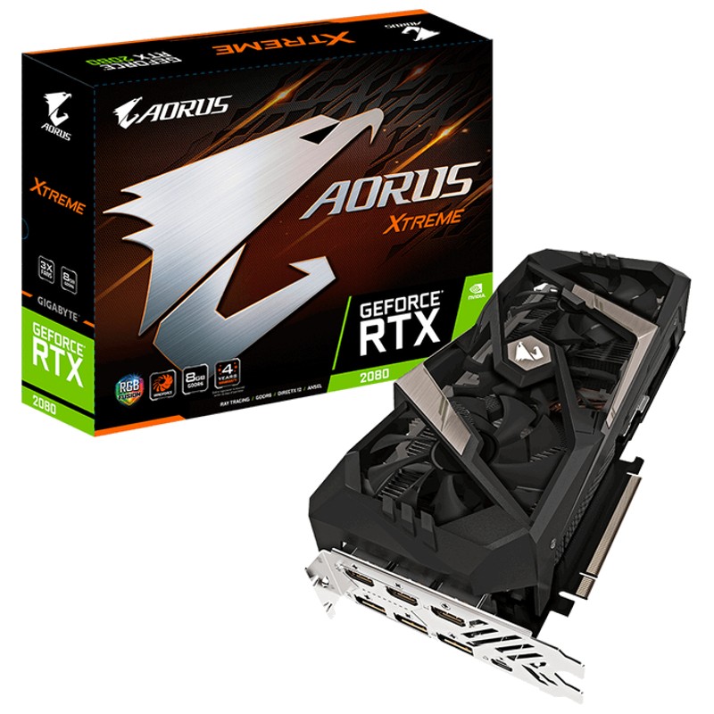Gigabyte GeForce RTX 2080 AORUS 8G 8 GB GDDR6