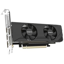 Gigabyte NVIDIA GeForce RTX 3050 OC Low Profile 6 GB GDDR6 Frontal lado derecho