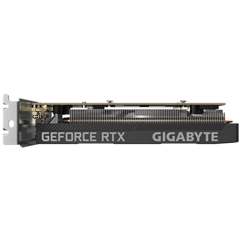Gigabyte NVIDIA GeForce RTX 3050 OC Low Profile 6 GB GDDR6 Vista lateral