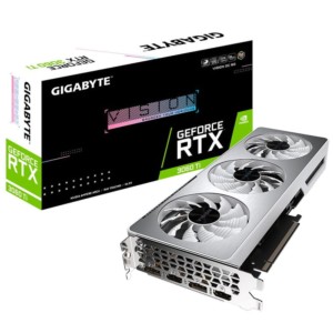 Gigabyte GeForce RTX 3060 Ti VISION OC 8 GB GDDR6 (rev. 2.0) - Tarjeta Gráfica