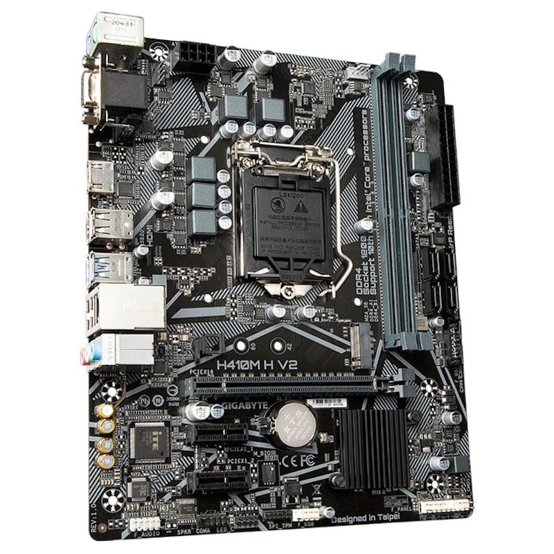 Carte mère Gigabyte H410M H V2 Intel LGA 1200 micro ATX - Ítem3