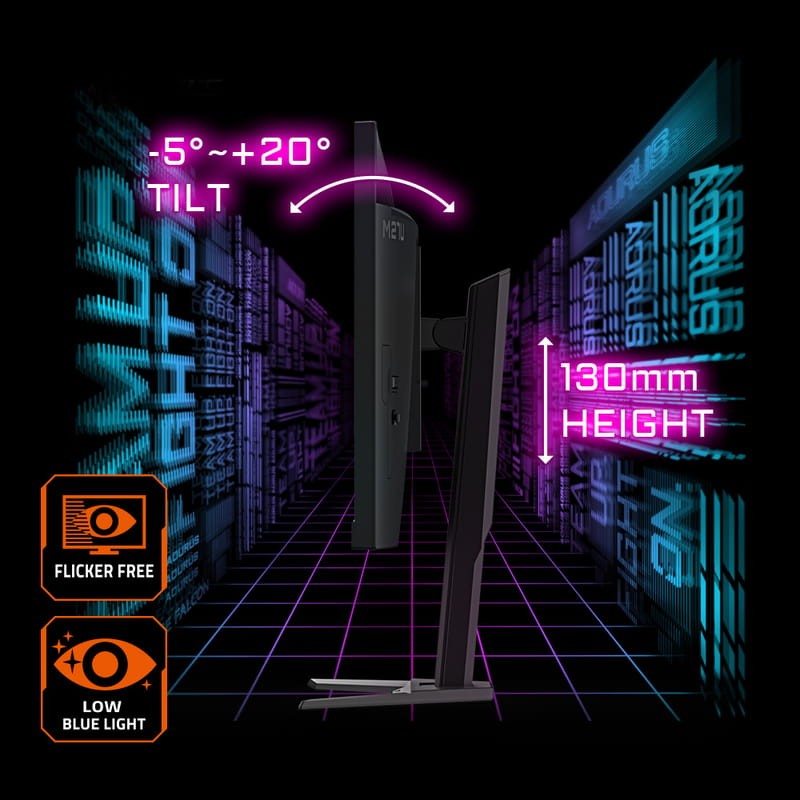 GIGABYTE M27U 27 4K UHD SuperSpeed IPS FreeSync Premium Pro Noir - Moniteur PC - Ítem10