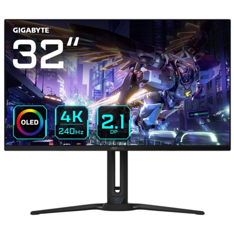 Gigabyte OLED AORUS FO32U2P 32 4K UHD FreeSync Premium Pro Negro - Monitor PC - Ítem
