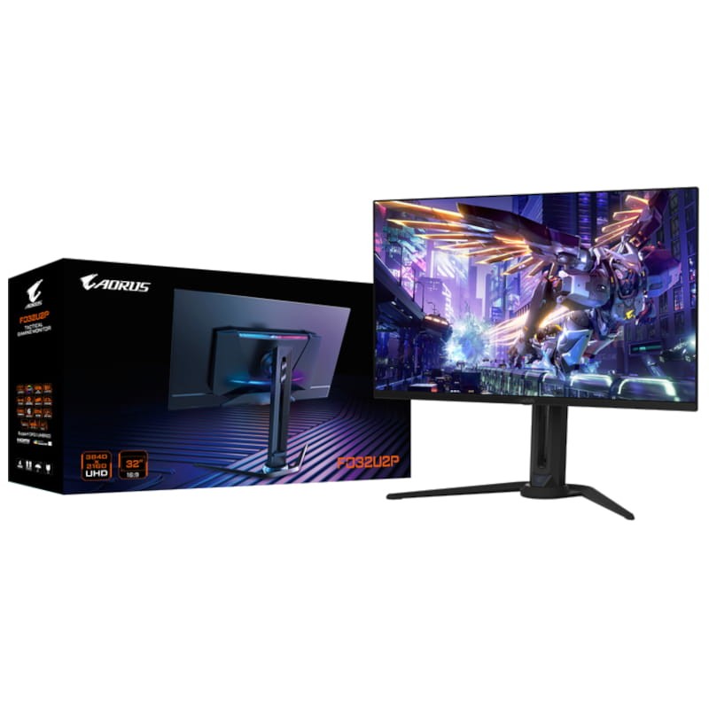 Gigabyte OLED AORUS FO32U2P 32 4K UHD FreeSync Premium Pro Negro - Monitor PC - Ítem6