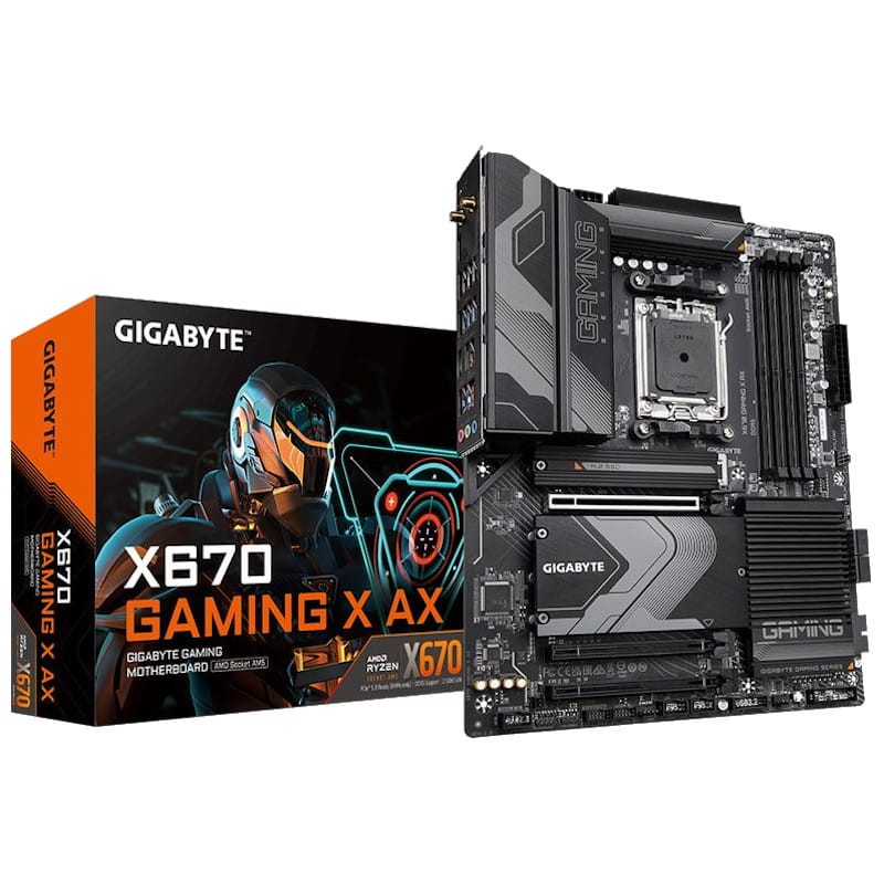 Carte mère Gigabyte X670 GAMING X AX AM5 ATX