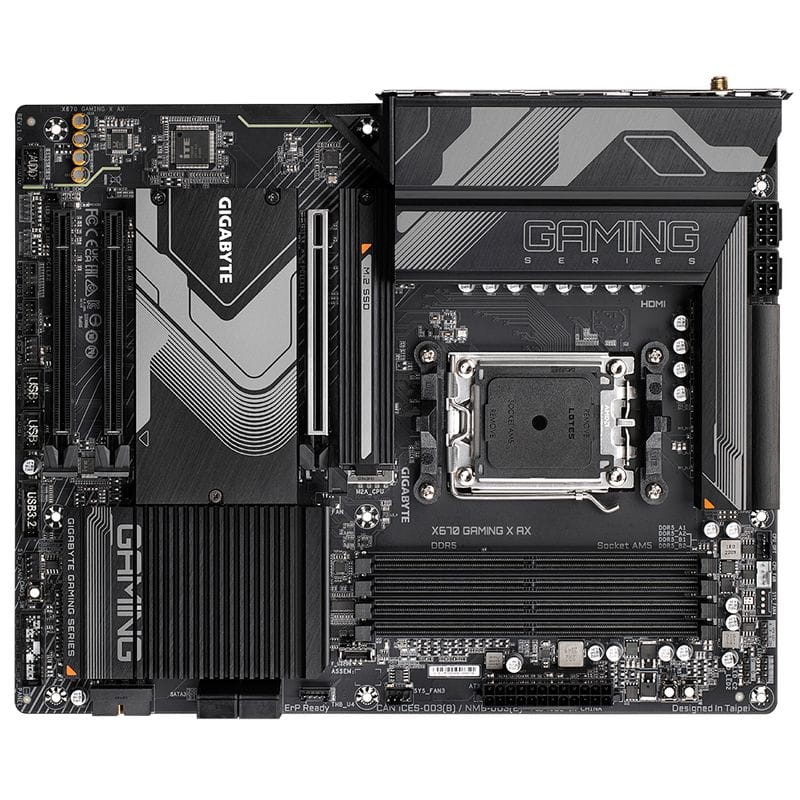 Gigabyte X670 GAMING X AX AM5 ATX - Placa base - Ítem4