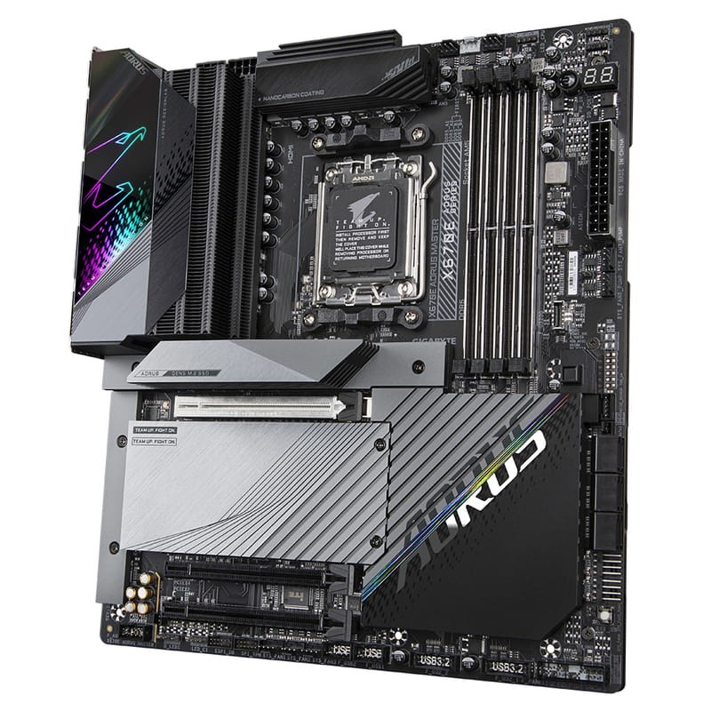 Gigabyte X670E AORUS MASTER AMD X670 AMD Socket AM5 - Carte mère - Ítem3