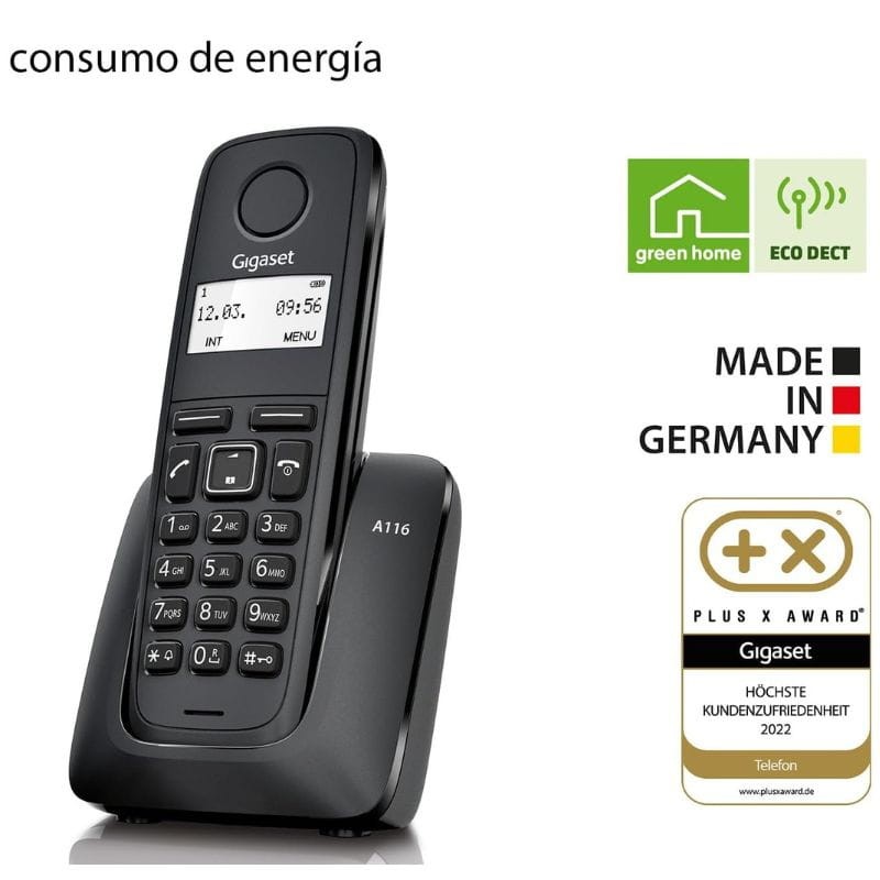 Gigaset A116 Negro - Teléfono DECT - Ítem4