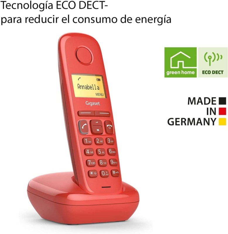 Gigaset A170 DECT/analógico Garnet - Telefone - Item2