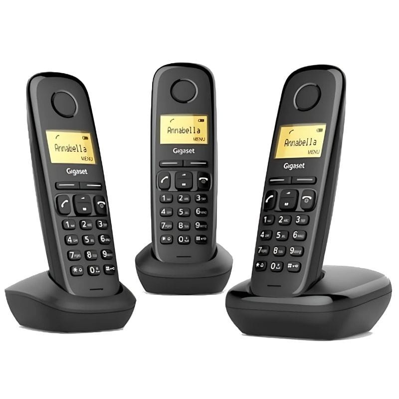 Gigaset A170 Trio Teléfono DECT/analógico Negro - Teléfono - Ítem