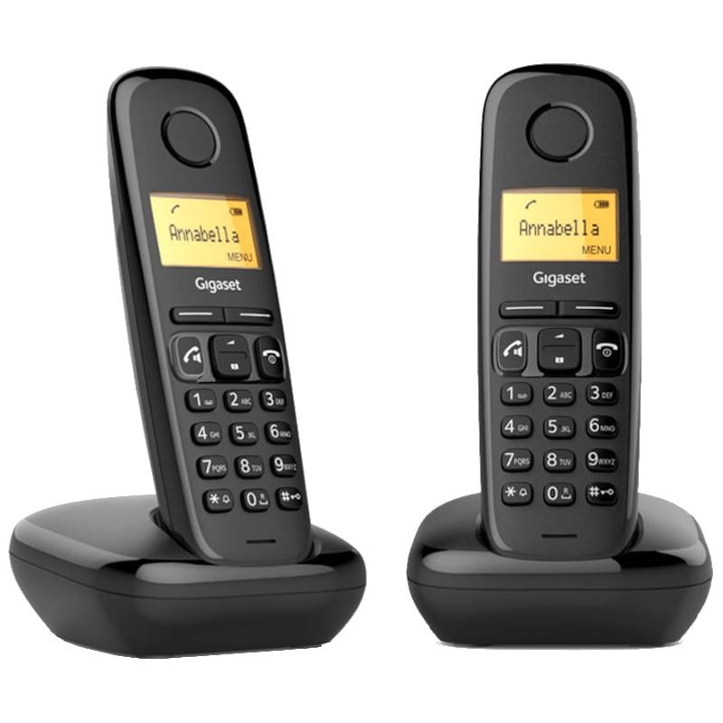 Gigaset A270 Duo Telefone DECT/analógico Preto - Telefone - Item