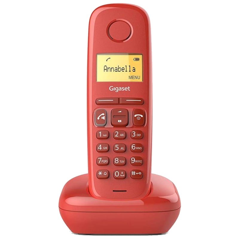 Gigaset A270 Telefone DECT/analógico Vermelho - Telefone - Item