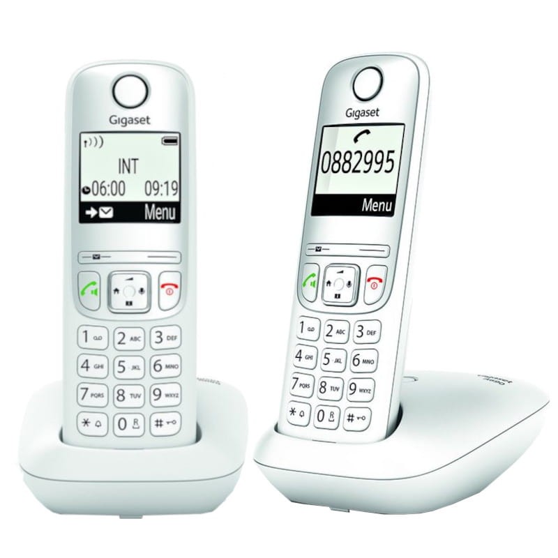 Gigaset A690 Duo Téléphone DECT/analogique Blanc - Téléphone fixe - Ítem