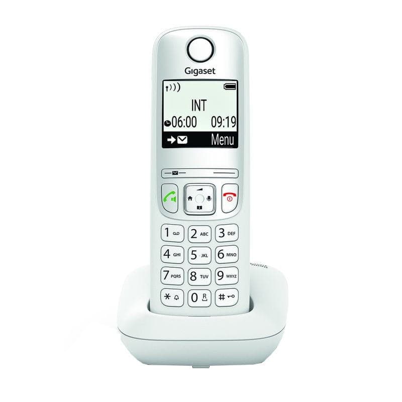 Frontale de Gigaset A690 Duo Téléphone DECT/analogique Blanc - Téléphone fixe