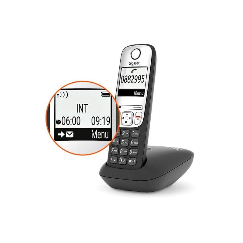 Écran de Gigaset A690 Duo Téléphone DECT/analogique Blanc - Téléphone fixe