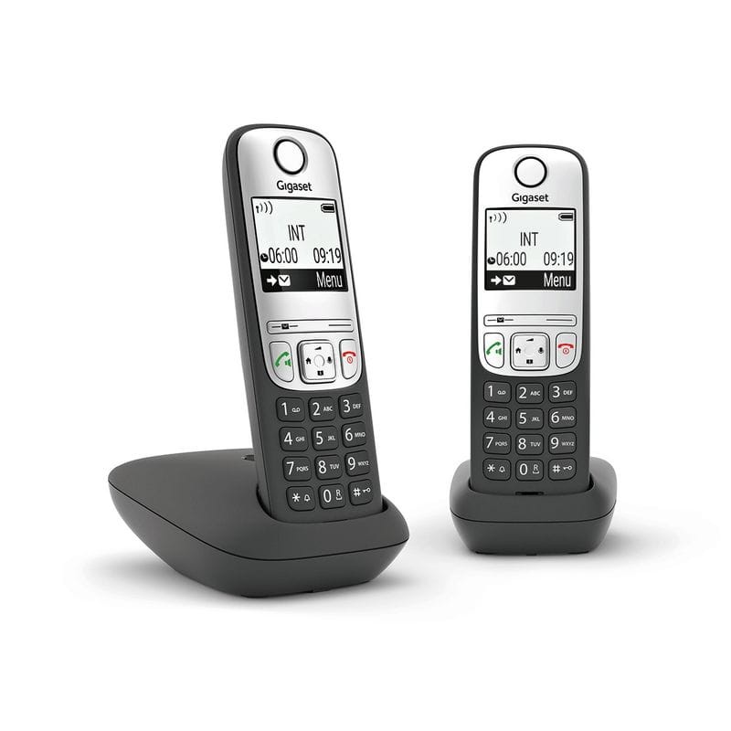 Gigaset A690 Duo Teléfono DECT/analógico Negro - Teléfono Fijo - Ítem1