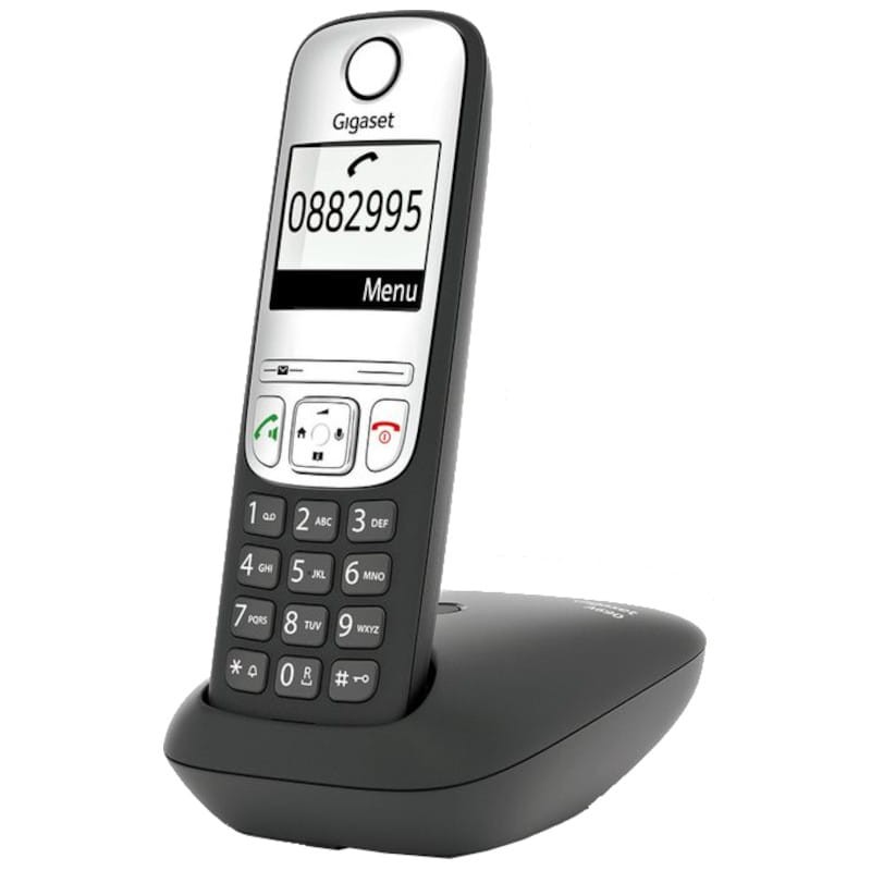 Gigaset A690 Teléfono DECT/analógico Negro - Teléfono Fijo - Ítem