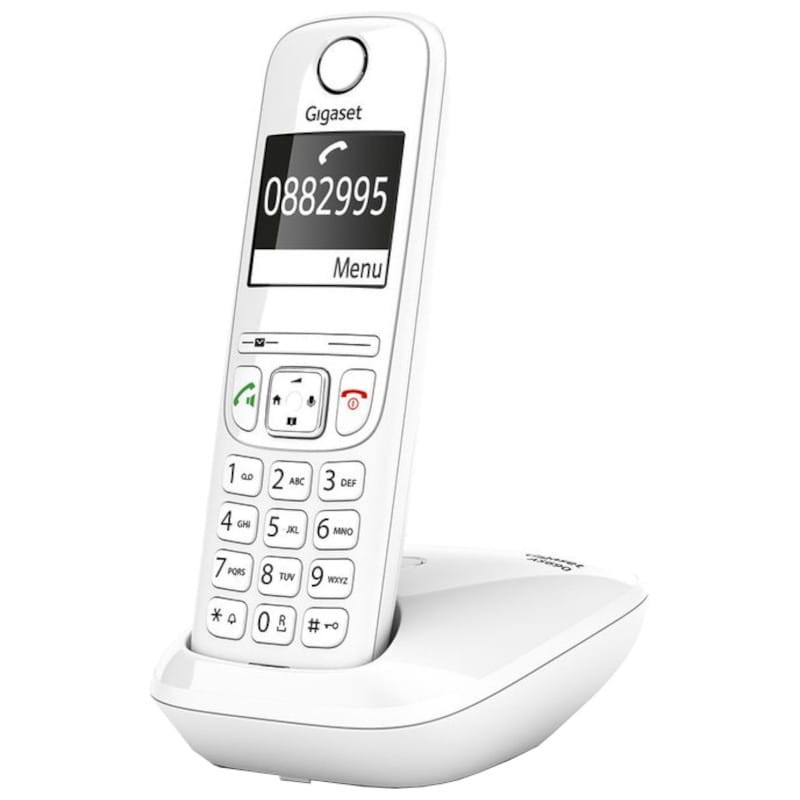 Gigaset AS690 Teléfono DECT/analógico Blanco - Teléfono Fijo - Ítem