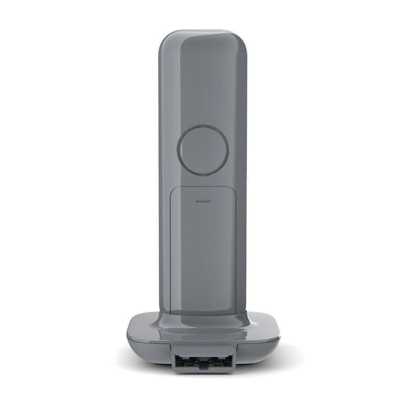 Arrière de Gigaset CL390 Téléphone DECT/analogique Gris - Téléphone fixe
