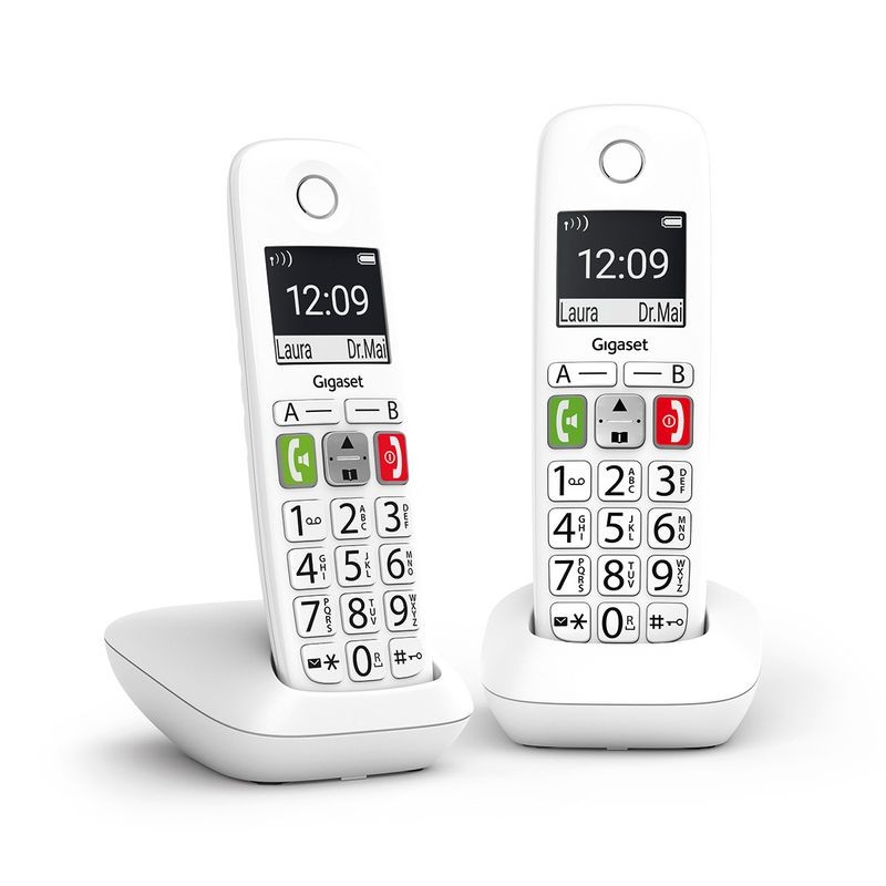Gigaset E290 Duo Telefone DECT/analógico Branco - Telefone - Item1