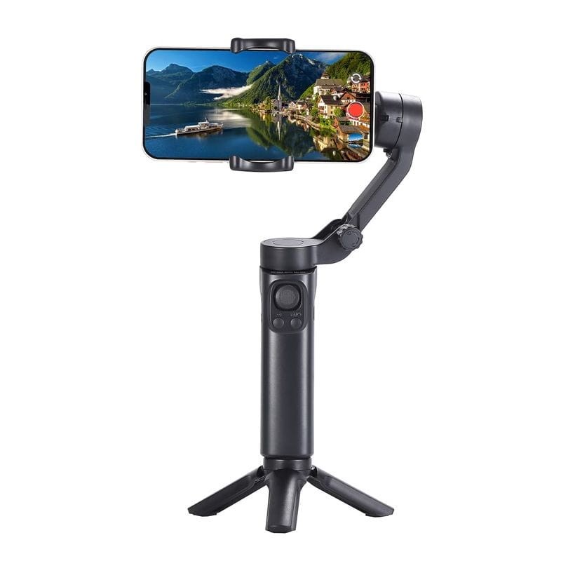 Gimbal F5 Plus 3 Eixos Preto - Estabilizador para smartphone - Item1